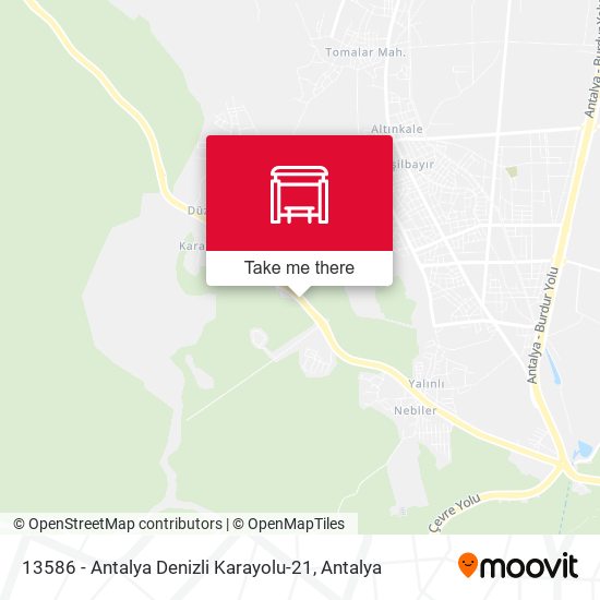 13586 - Antalya Denizli Karayolu-21 map
