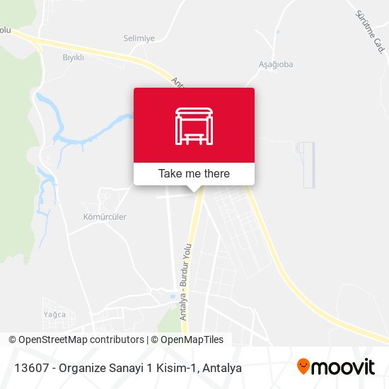13607 - Organize Sanayi 1 Kisim-1 map