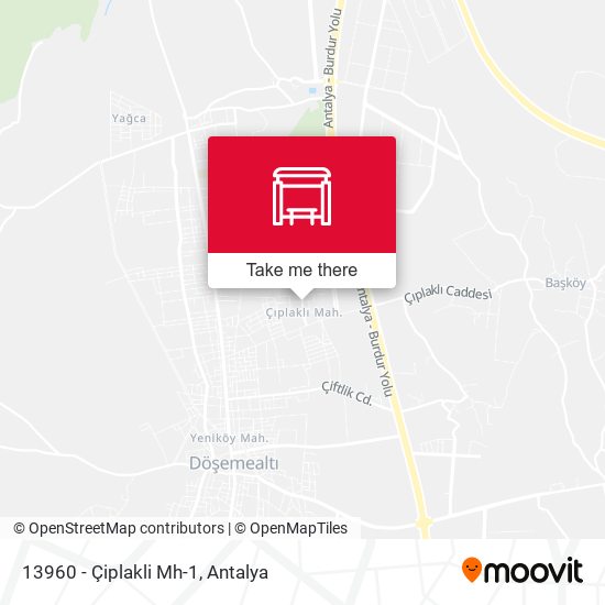 13960 - Çiplakli Mh-1 map