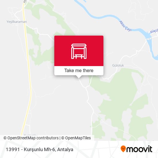 13991 - Kurşunlu Mh-6 map