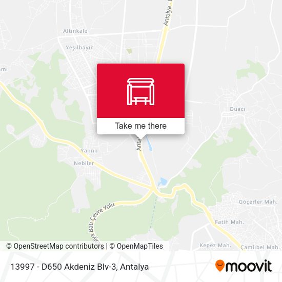 13997 - D650 Akdeniz Blv-3 map