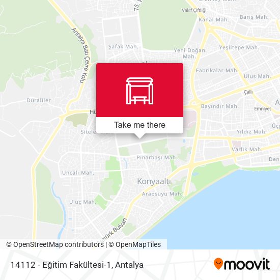 14112 - Eğitim Fakültesi-1 map