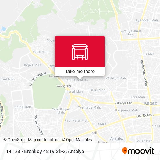 14128 - Erenköy 4819 Sk-2 map