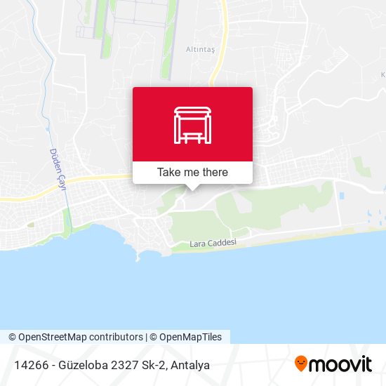 14266 - Güzeloba 2327 Sk-2 map