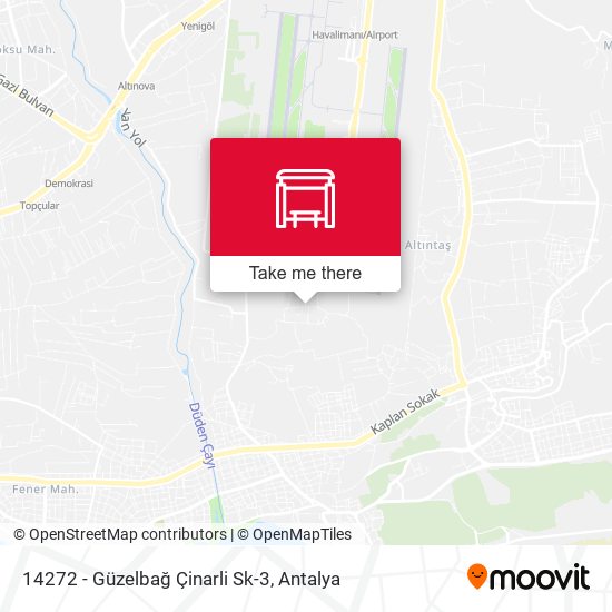 14272 - Güzelbağ Çinarli Sk-3 map