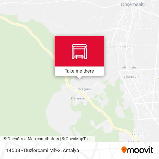 14508 - Düzlerçami Mh-2 map