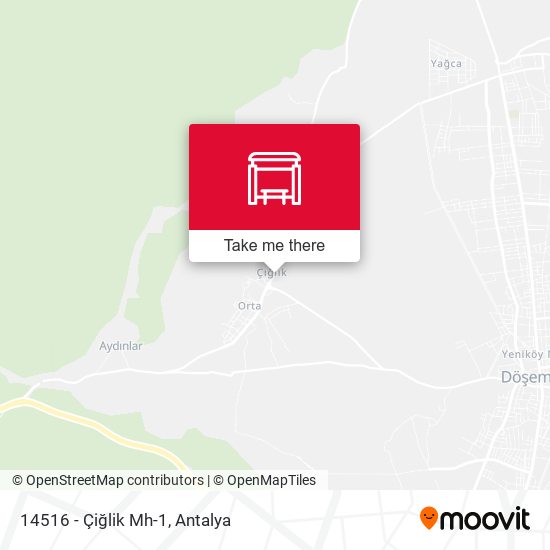 14516 - Çiğlik Mh-1 map