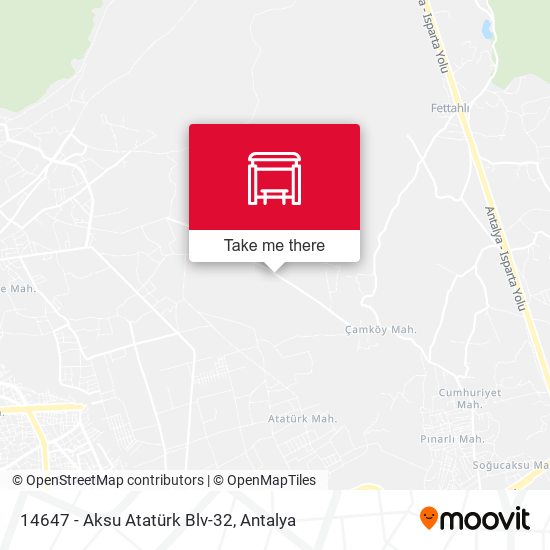 14647 - Aksu Atatürk Blv-32 map