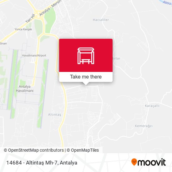 14684 - Altintaş Mh-7 map