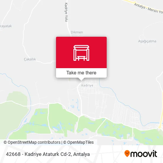 42668 - Kadriye Ataturk Cd-2 map