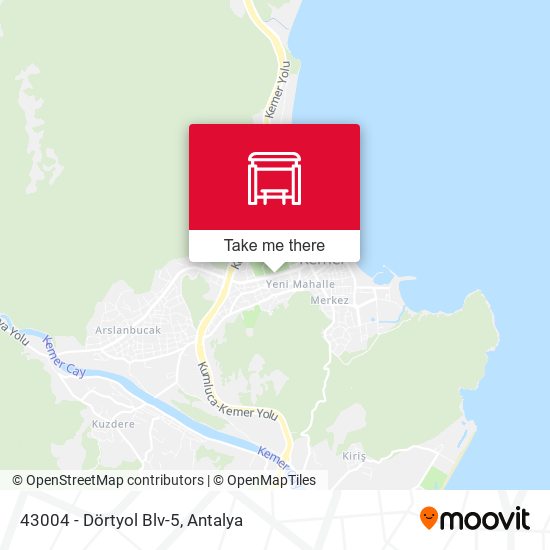 43004 - Dörtyol Blv-5 map