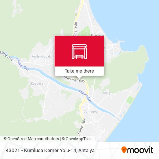 43021 - Kumluca Kemer Yolu-14 map