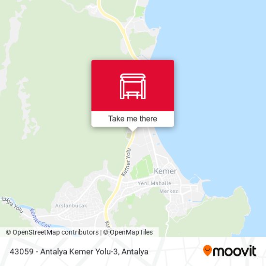 43059 - Antalya Kemer Yolu-3 map