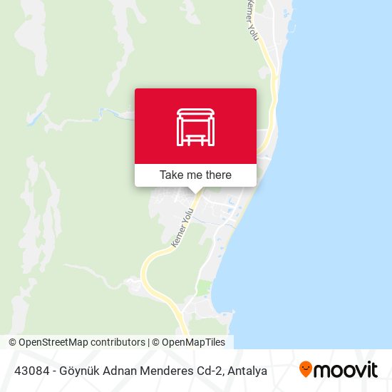 43084 - Göynük Adnan Menderes Cd-2 map