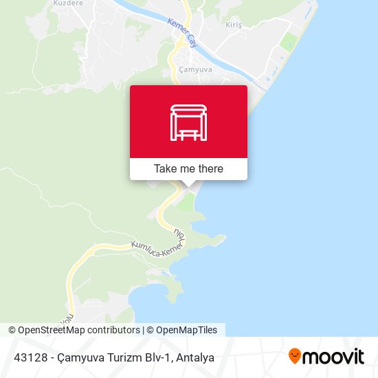 43128 - Çamyuva Turizm Blv-1 map