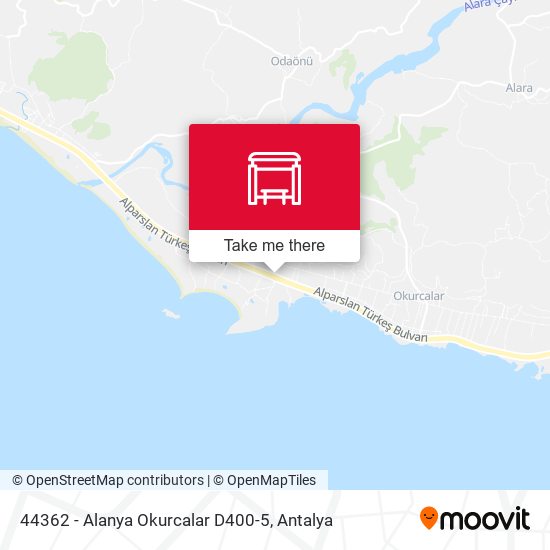 44362 - Alanya Okurcalar D400-5 map