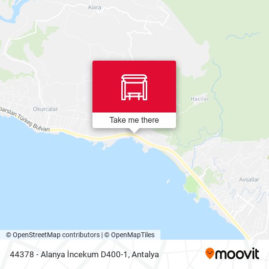 44378 - Alanya İncekum D400-1 map