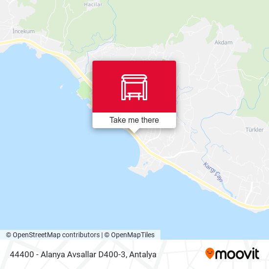 44400 - Alanya Avsallar D400-3 map