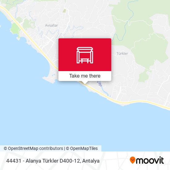 44431 - Alanya Türkler D400-12 map