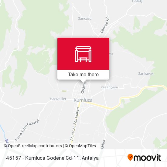 45157 - Kumluca Godene Cd-11 map