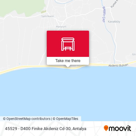 45529 - D400 Finike Akdeniz Cd-30 map