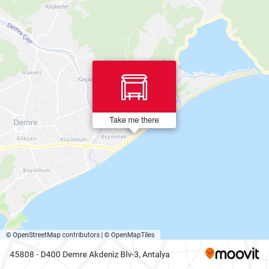 45808 - D400 Demre Akdeniz Blv-3 map