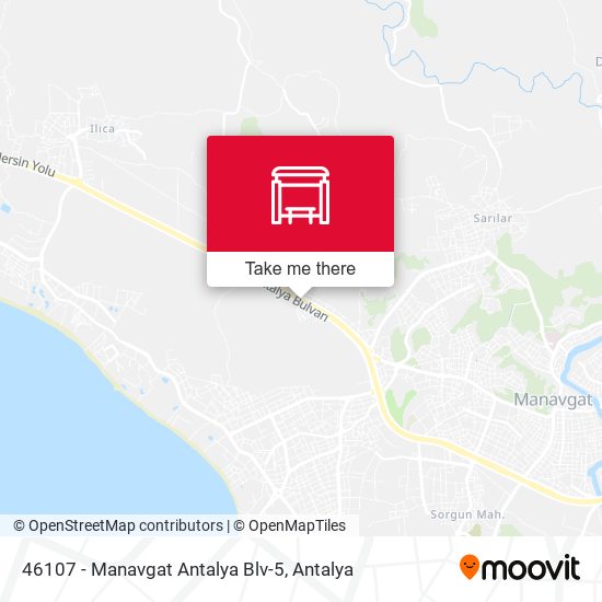 46107 - Manavgat Antalya Blv-5 map