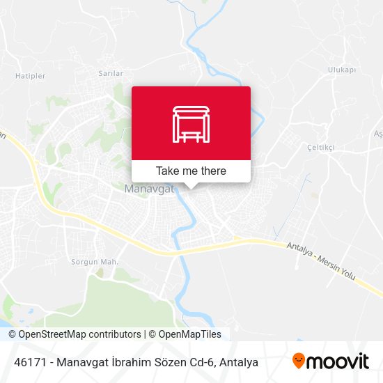 46171 - Manavgat İbrahim Sözen Cd-6 map