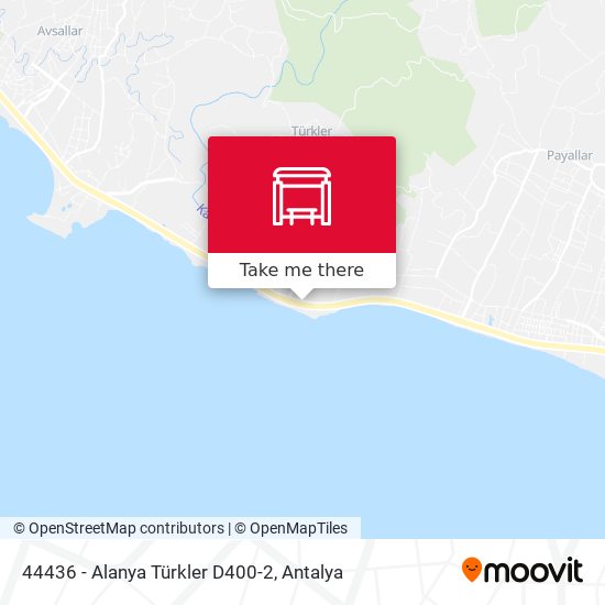 44436 - Alanya Türkler D400-2 map