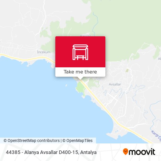 44385 - Alanya Avsallar D400-15 map