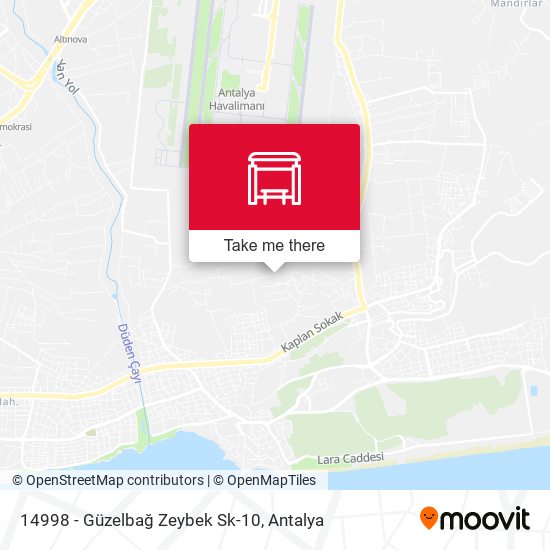 14998 - Güzelbağ Zeybek Sk-10 map