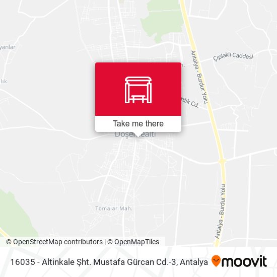 16035 - Altinkale Şht. Mustafa Gürcan Cd.-3 map