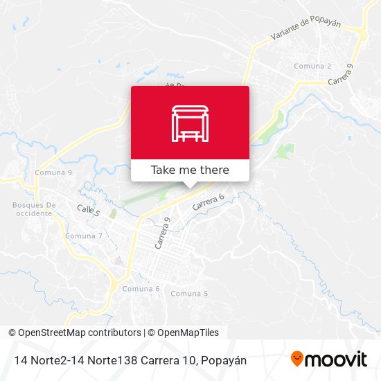 14 Norte2-14 Norte138 Carrera 10 map