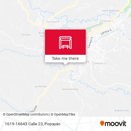 1619-16643 Calle 23 map