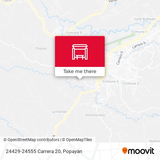 24429-24555 Carrera 20 map