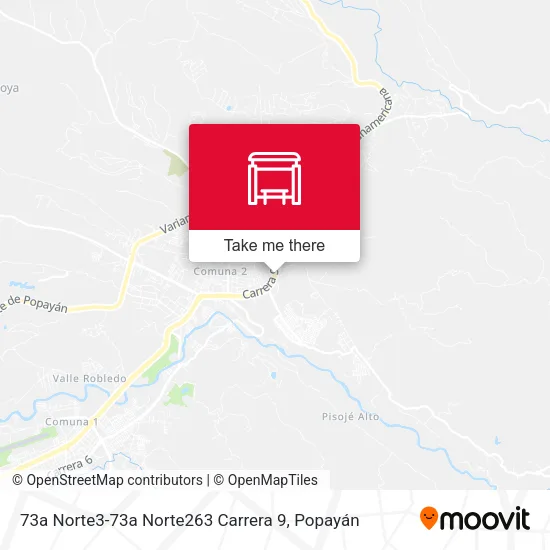 Mapa de 73a Norte3-73a Norte263 Carrera 9