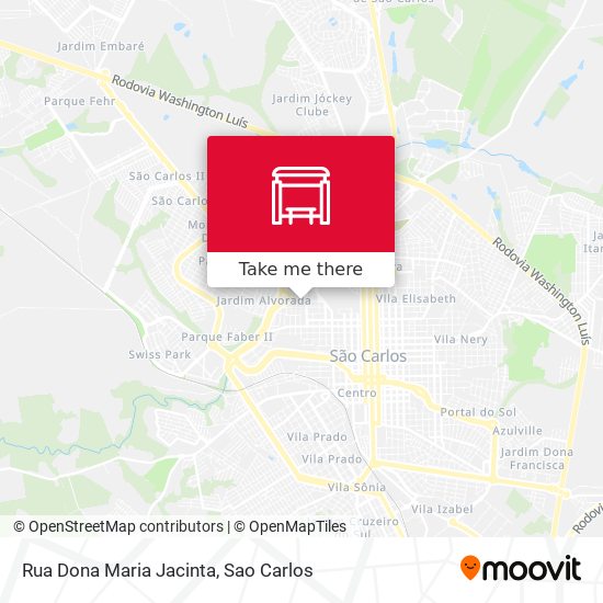 Rua Dona Maria Jacinta map