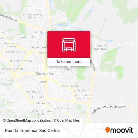 Rua Da Imprensa map