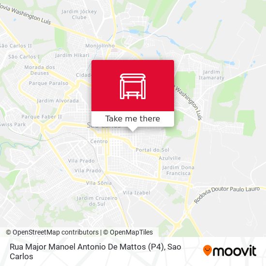 Rua Major Manoel Antonio De Mattos (P4) map