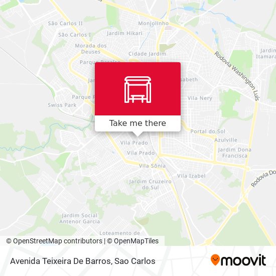 Avenida Teixeira De Barros map