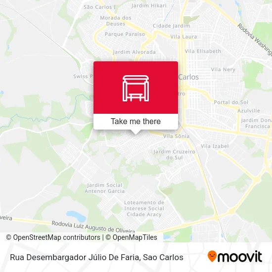 Rua Desembargador Júlio De Faria map