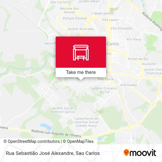 Rua Sebastião José Alexandre map