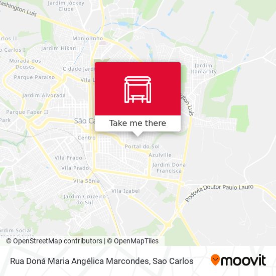 Rua Doná Maria Angélica Marcondes map