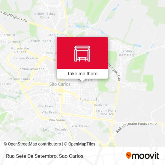Rua Sete De Setembro map