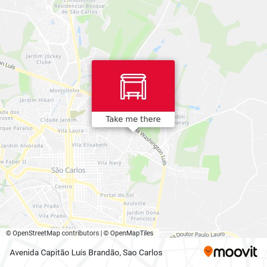 Avenida Capitão Luís Brandão map