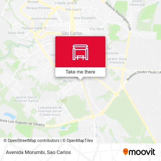 Avenida Morumbi map