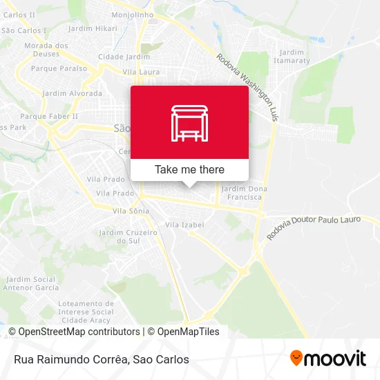Rua Raimundo Corrêa map