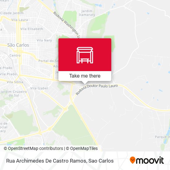 Rua Archimedes De Castro Ramos map