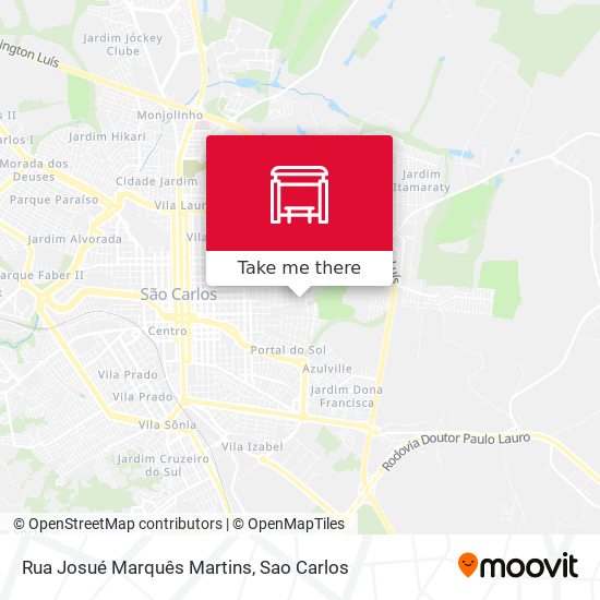 Rua Josué Marquês Martins map