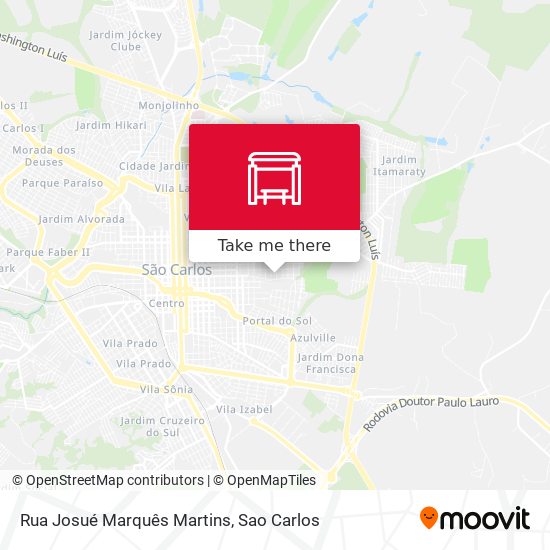 Rua Josué Marquês Martins map